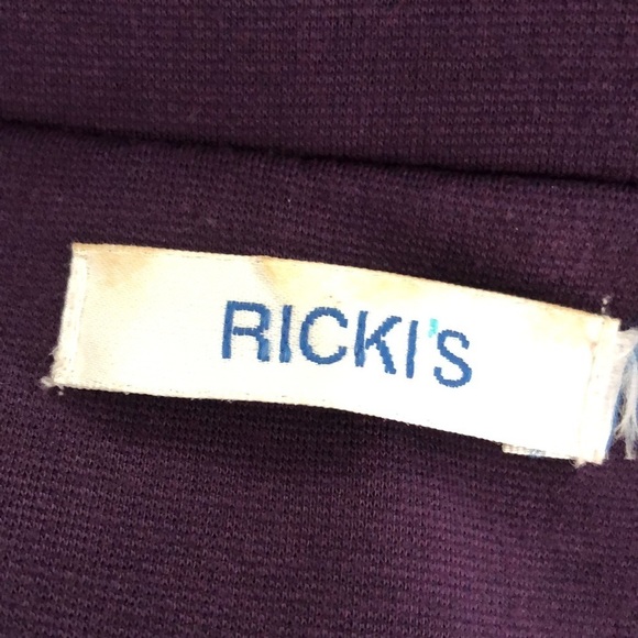 RICKIS purple lined blazer size 16 - Picture 5 of 8